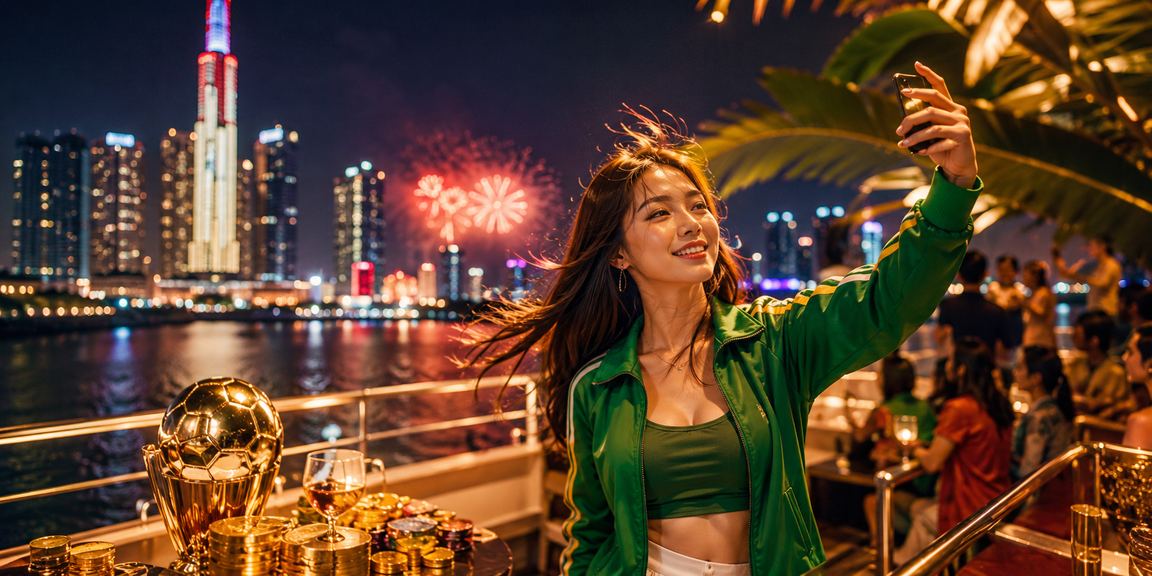 Người dùng đăng nhập tài khoản 605 trên điện thoại tại TP. Hồ Chí Minh ban đêm
