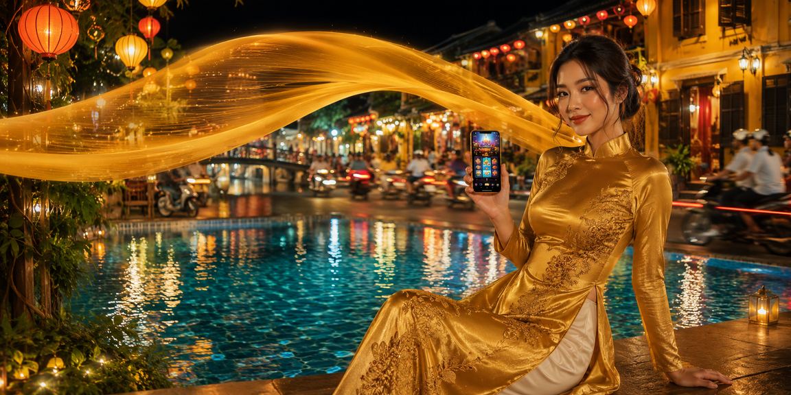 Người chơi tại Hội An sử dụng ứng dụng casino có trách nhiệm